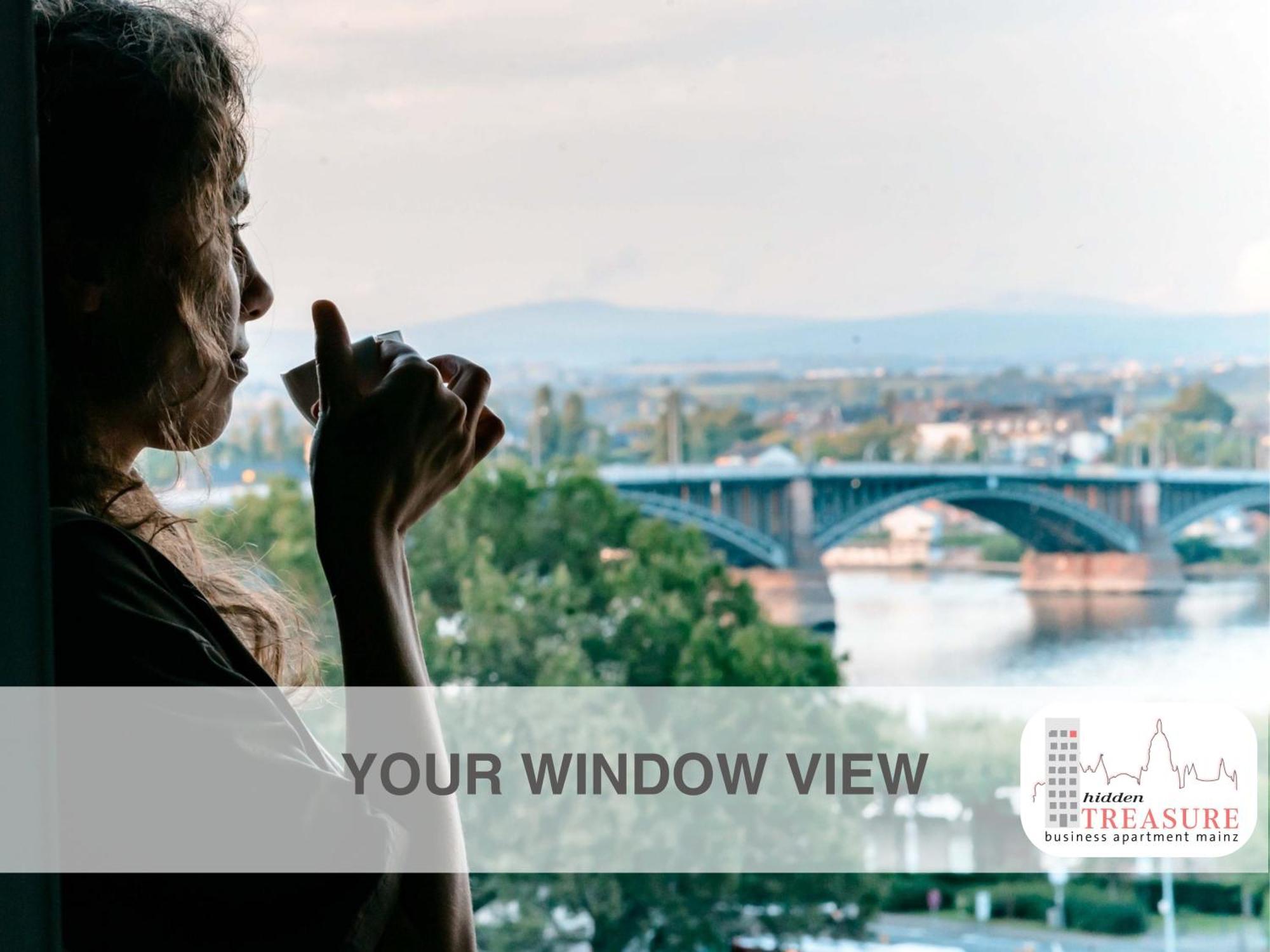 Hidden Treasure Business Apartment Mainz - Fantastic Rhine View In Center Of Mainz Old Town Bagian luar foto