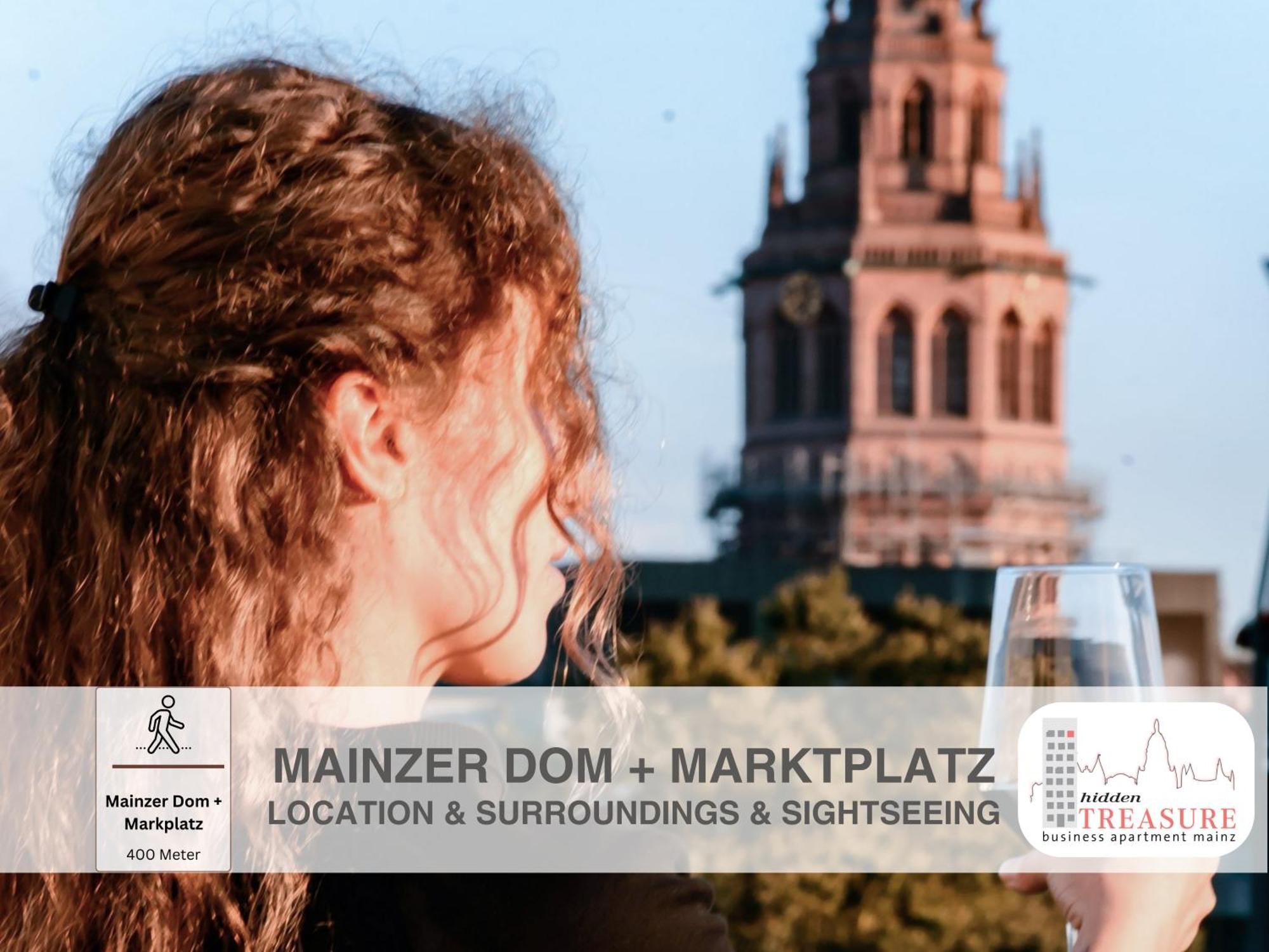 Hidden Treasure Business Apartment Mainz - Fantastic Rhine View In Center Of Mainz Old Town Bagian luar foto