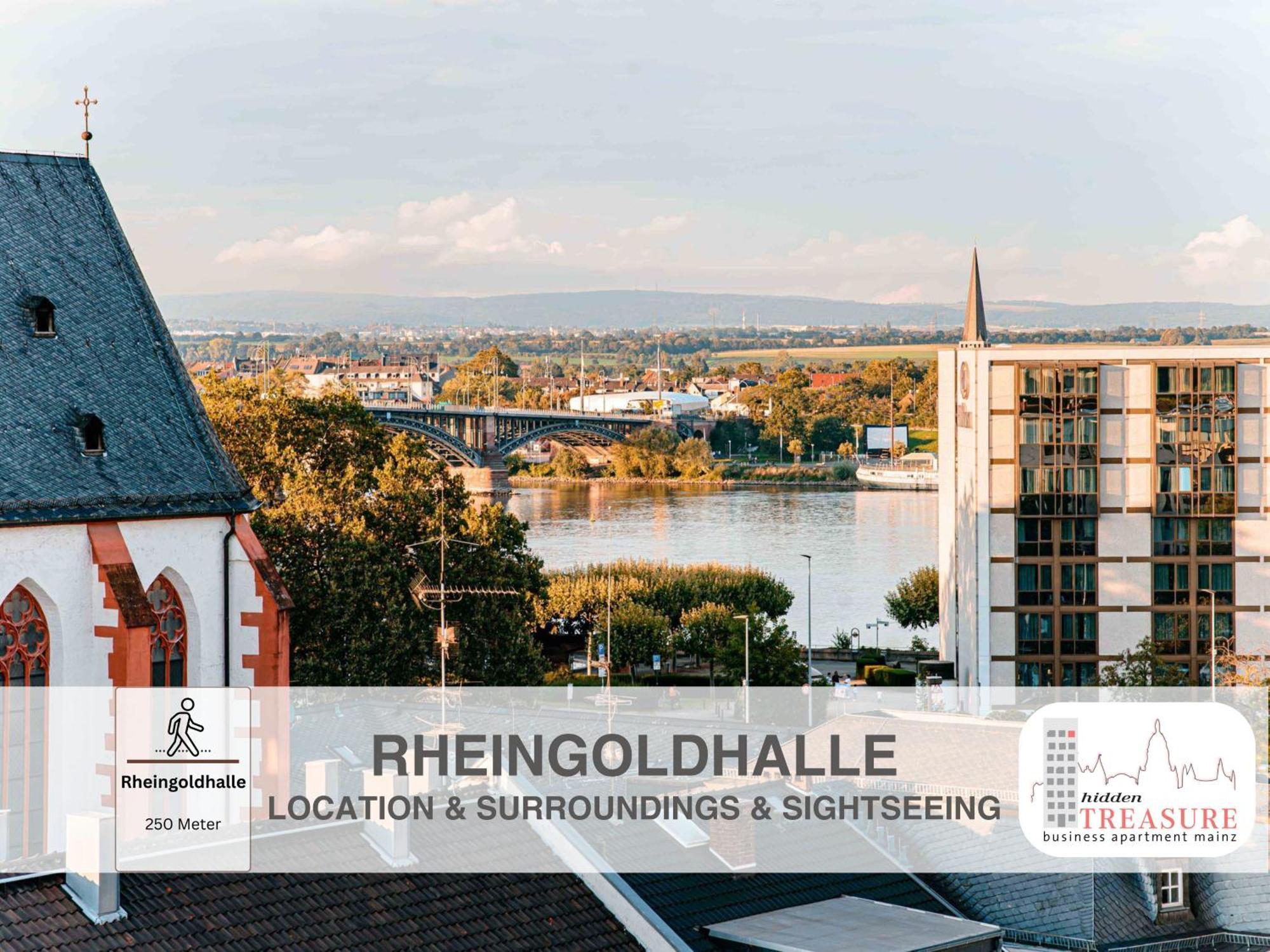 Hidden Treasure Business Apartment Mainz - Fantastic Rhine View In Center Of Mainz Old Town Bagian luar foto