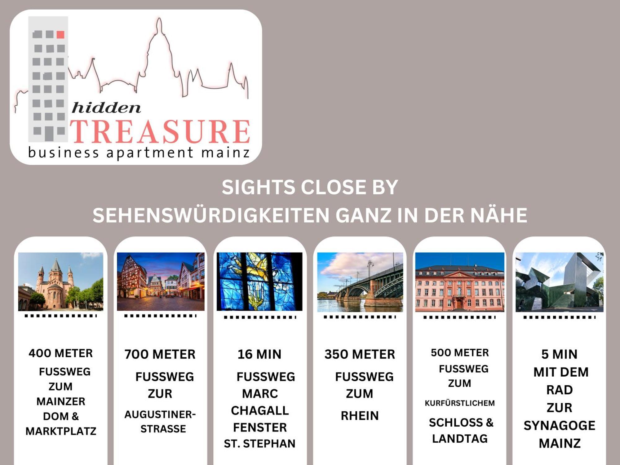 Hidden Treasure Business Apartment Mainz - Fantastic Rhine View In Center Of Mainz Old Town Bagian luar foto
